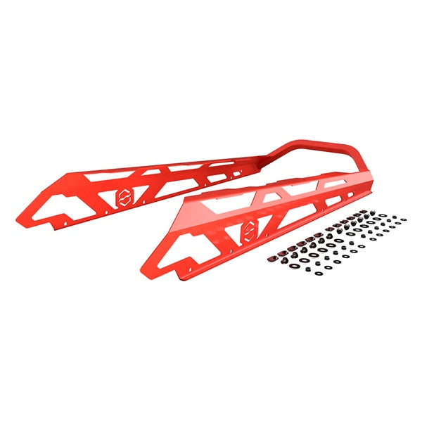 ITEK BUMPER RR POWDERCOAT SKIDOO 154 RD PA02-SD-17-SU-154-RE