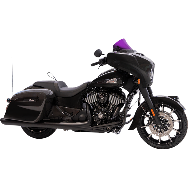 KLOCK WERKS CHIEFTAIN - 14-24 - FLR WINDSHIELD - 10" -PURPLE KWW-04-0641