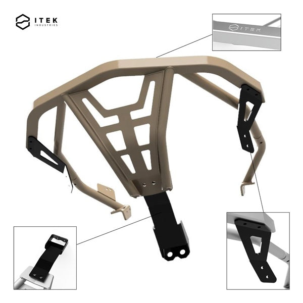 ITEK BUMPER ALU FT TIT SKIDOO ITEK FB01-SD-TL