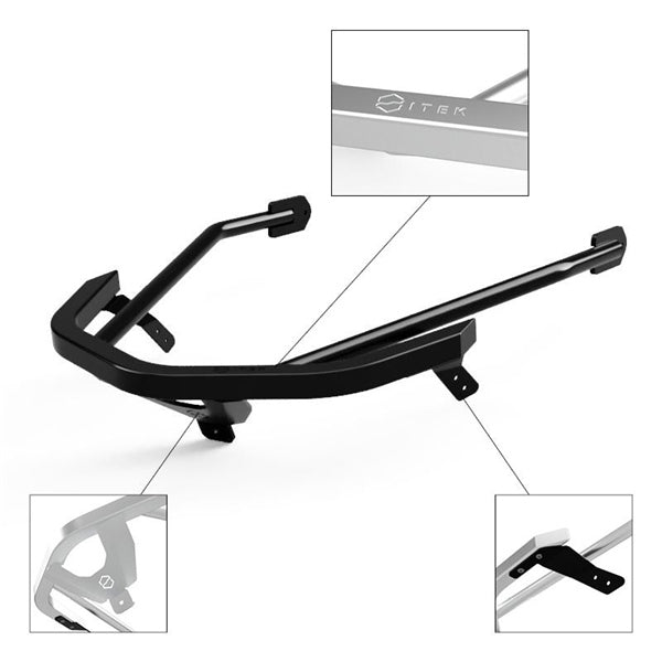 ITEK BUMPER FT POL BK ITEK FB01-MA-NR