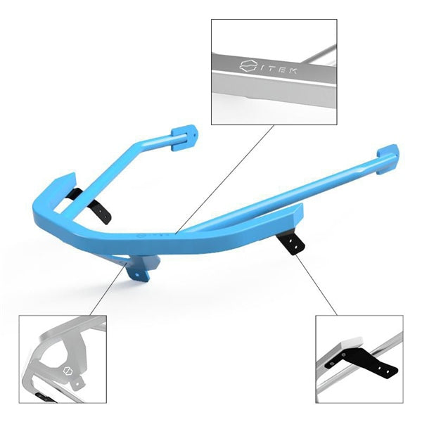 ITEK BUMPER FT POL SKY BL ITEK FB01-MA-BC