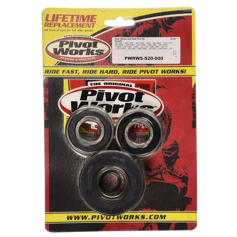 PIVOT WORKS WHEEL BEARING/SEAL KIT SUZUKI GSX1150 84-86 PWRWS-S20-000