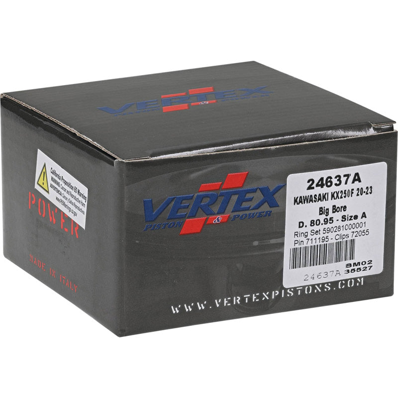 VERTEX PISTON KIT A KAW KX 250 F 2020-2024 24637A