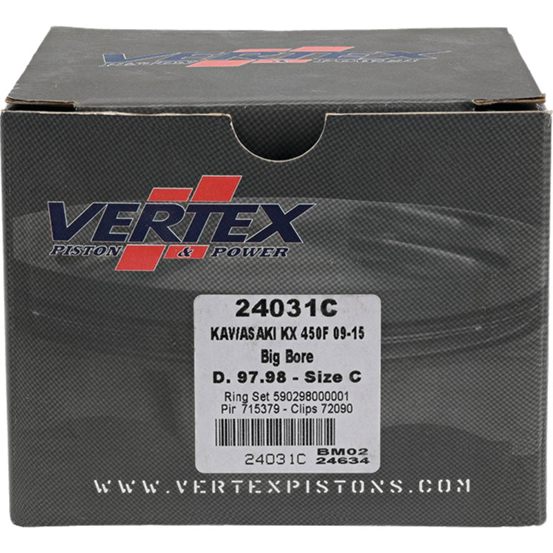 VERTEX PISTON FORGED BB KX 450F (09-15) 24031C