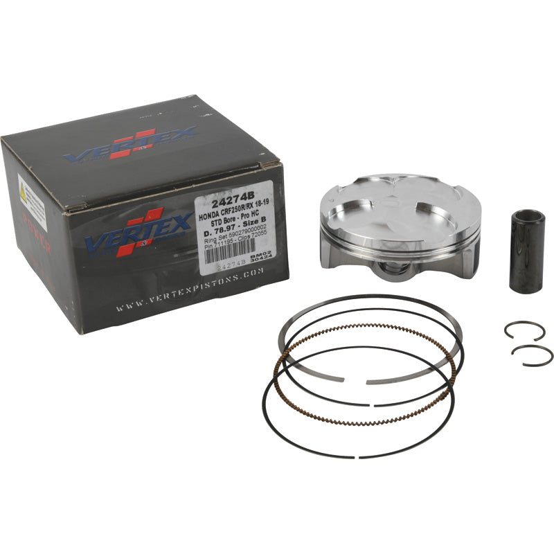 VERTEX PISTON KIT B HON CRF 250 R 2018-2019 24274B