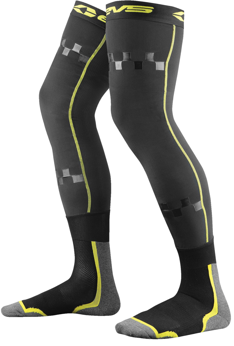 EVS FUSION SOCK COMBO PAIR L/XL FSN-HIVIZ-L/XL