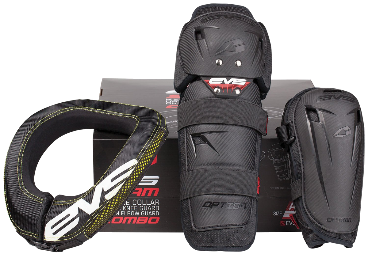 EVS SLAM COMBO ADULT BLACK SLAM2-A
