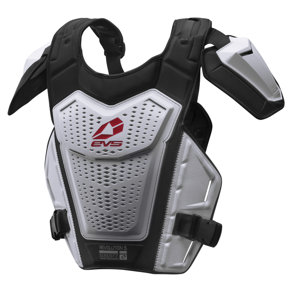 EVS REVO 5 ROOST DEFLECTOR WHT L/XL RV5-W-L/XL