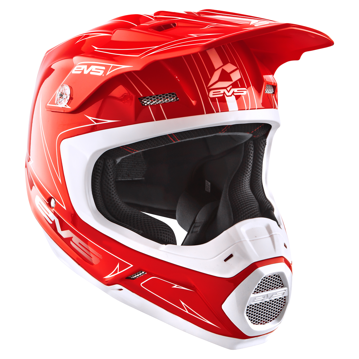 EVS T5 PINNER RED/WHT XL H16T5P-RW-XL