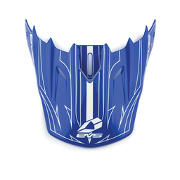 EVS T5 PINNER VISOR BLUE/WHT H16T5P-VSBUW