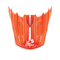EVS T5 PINNER VISOR HI VIZ ORA/WHT H16T5P-VSOW