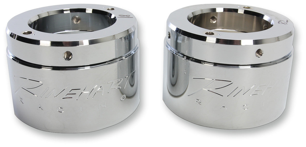 RINEHART RACING 4" CHROME END CAP (PR) 900-0101