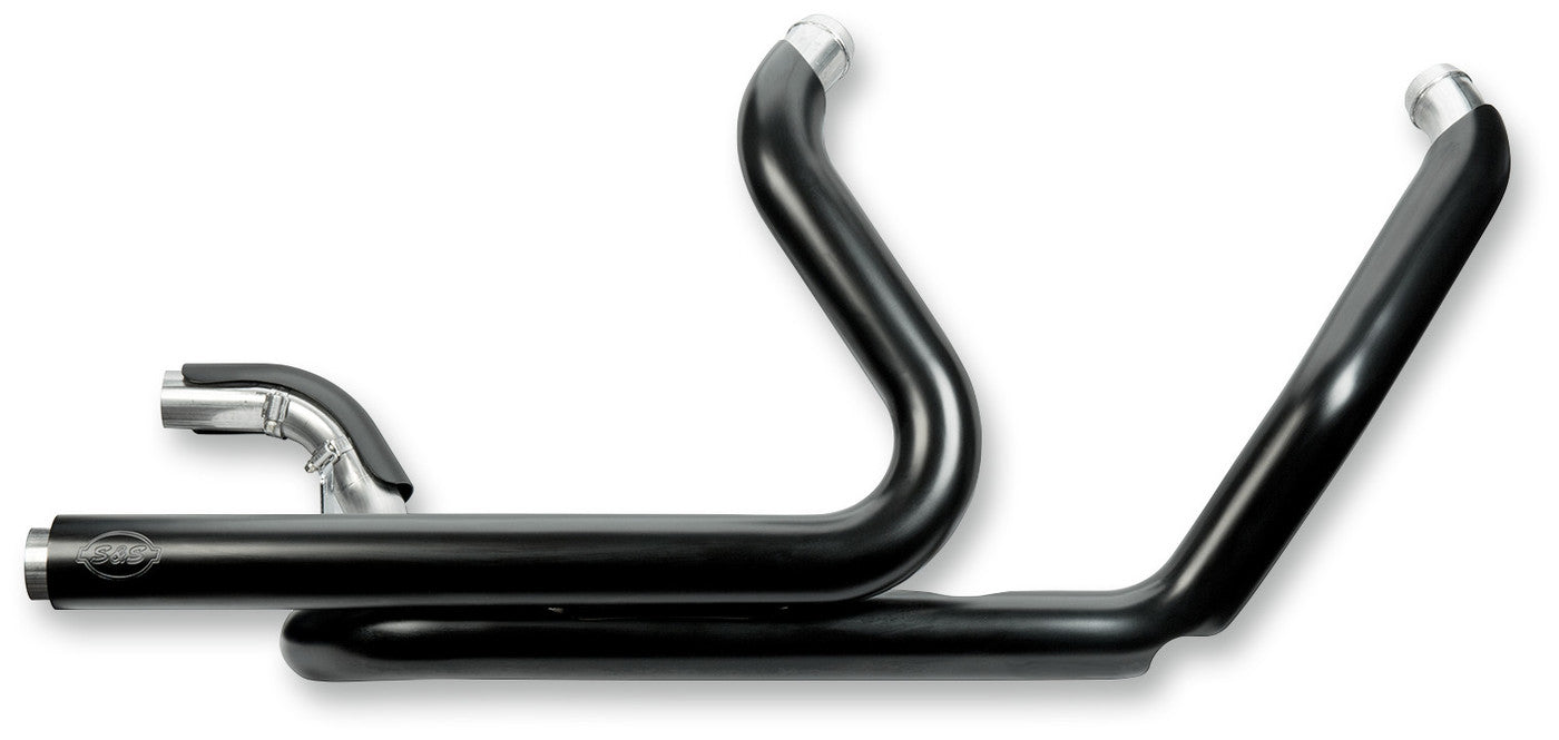 S&S CYCLE HEADPIPES BLK FLHT 17-19 550-0705