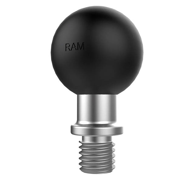 RAM BALL ADAPTER WITH M10-1.25 THREADED POST B SIZE BALL, M10 X 1.25" THREAD RAM-B-349U