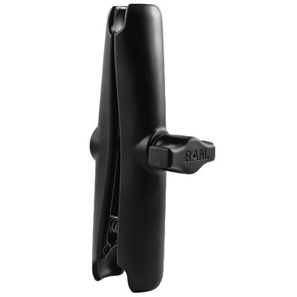 RAM DOUBLE SOCKET ARM - B SIZE LONG LONG ARM, BLACK RAM-B-201-C