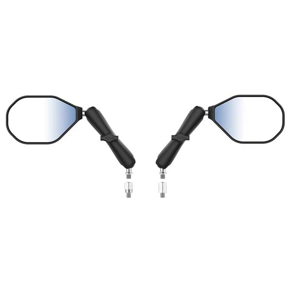 RAM TOUGH-MIRROR KIT WITH M10-1.25 BASES + REVERSE ADAPTER LONG ARM RAM-B-349-RTA-C465RL