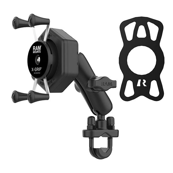 RAM X-GRIP PHONE MOUNT WITH VIBE-SAFE & U-BOLT BASE MEDIUM RAM-B-149Z-UN7-462