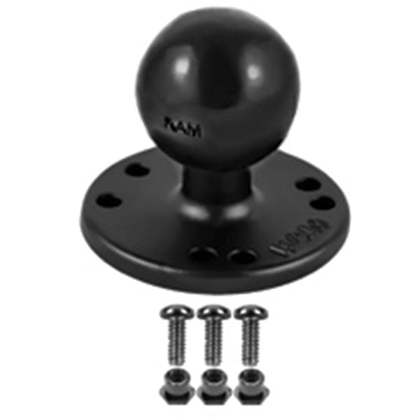RAM MOUNTS ROUND BASE WITH BALL  RAM-202-G2U