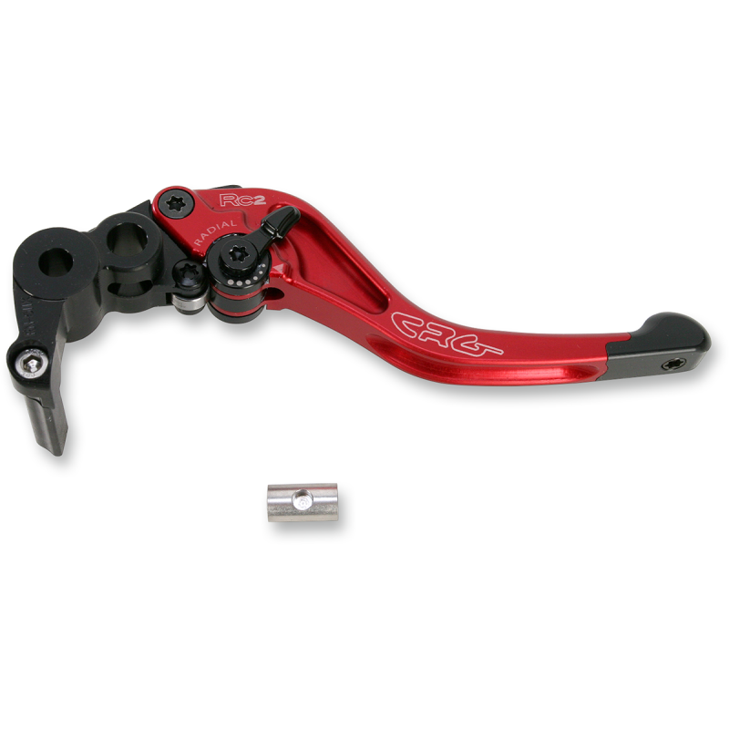 CRG BRAKE LEVER RC2 SHORT RED 2RN-511-H-R