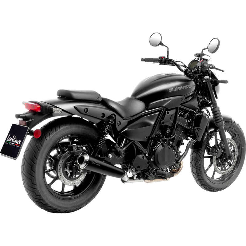 LEOVINCE MUFFLER CLASSIC BLK KAW ELIM 500 15010BU