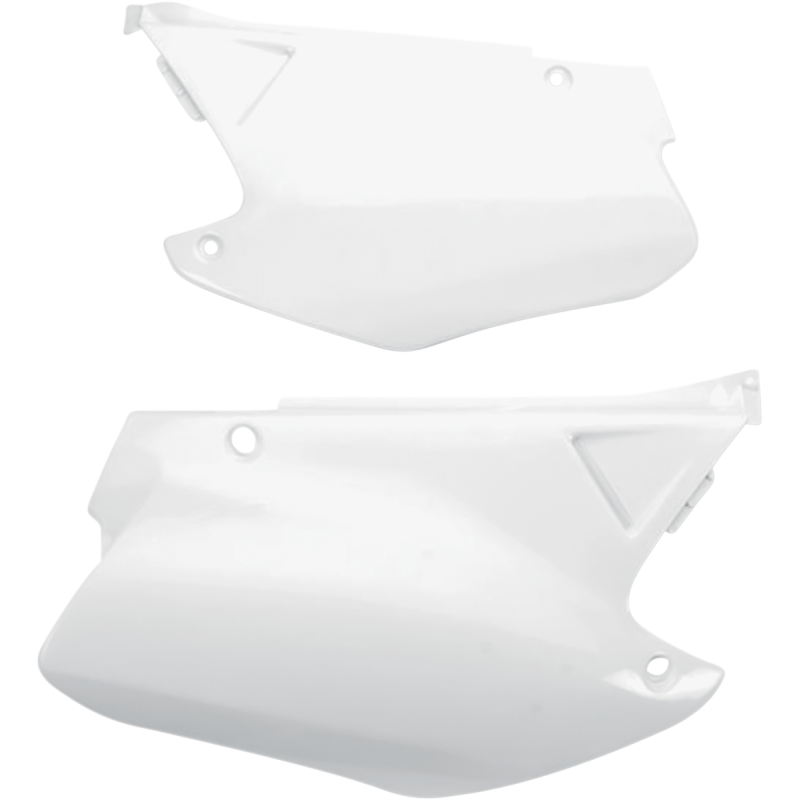 UFO CR125/250 00-01 SIDE PANELS WHITE HO03665-041