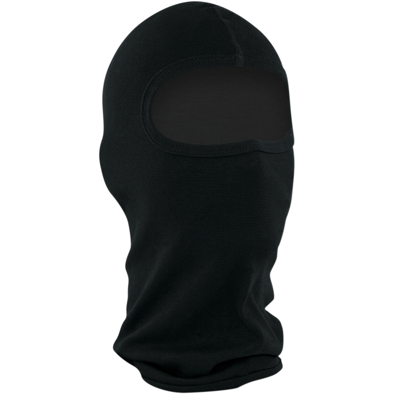 ZAN HEADGEAR COTTON BALACLAVA, BLACK WCB114