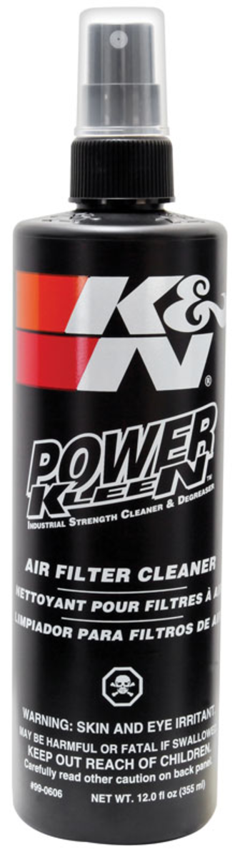 K&N POWER KLEEN FILTER CLEANER 12 OZ PUMP 99-0606