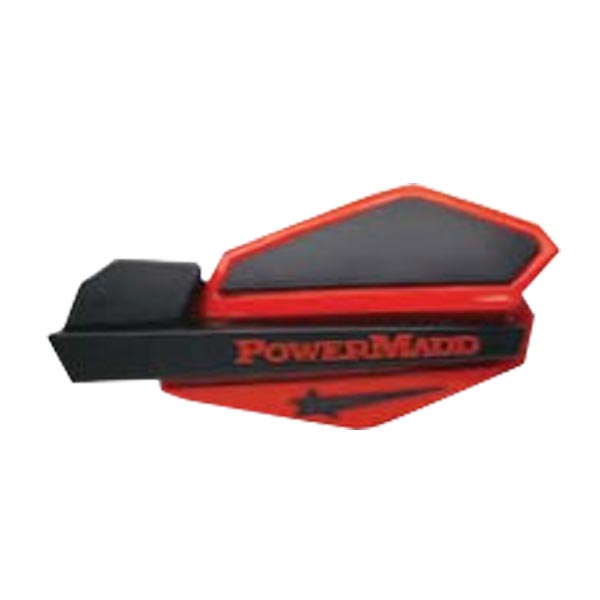 POWERMADD STAR SERIES HANDGUARDS RED/BLACK 34202
