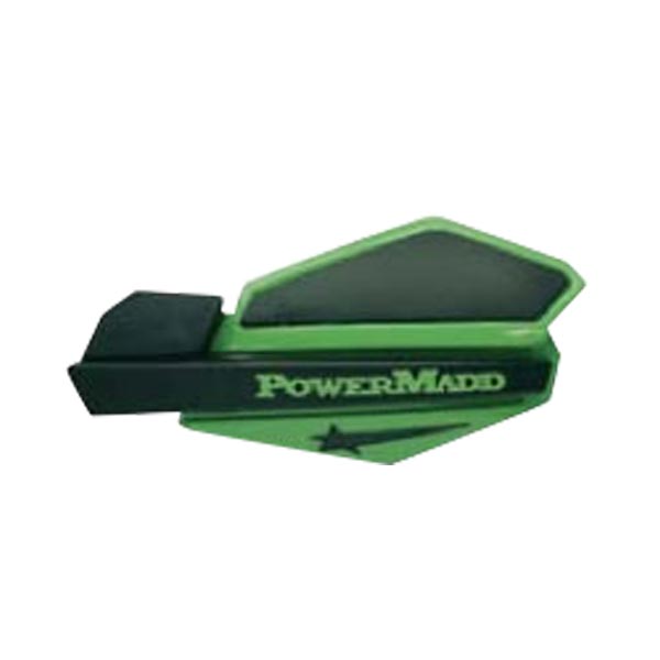 POWERMADD STAR SERIES HANDGUARDS GREEN/BLACK 34203