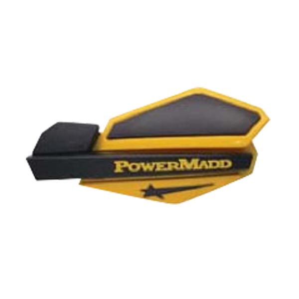 POWERMADD STAR SERIES HANDGUARDS YELLOW/BLACK 34201