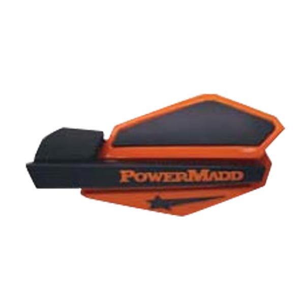 POWERMADD STAR SERIES HANDGUARDS ORANGE/BLACK 34205