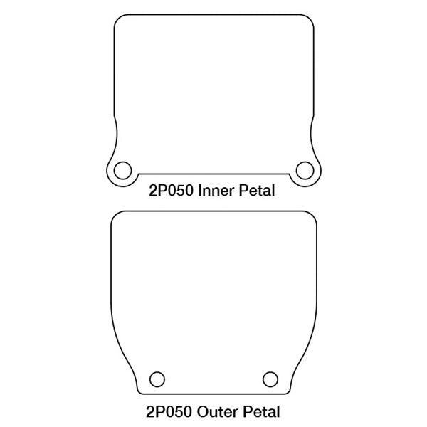 VFORCE PETAL KIT VFORCE3 HON 2P050-1