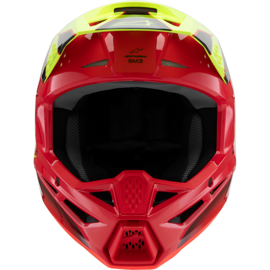 ALPINESTARS HELMET SM3 YTH FRAY R/Y/B L ECE06 8301725-3051-YL