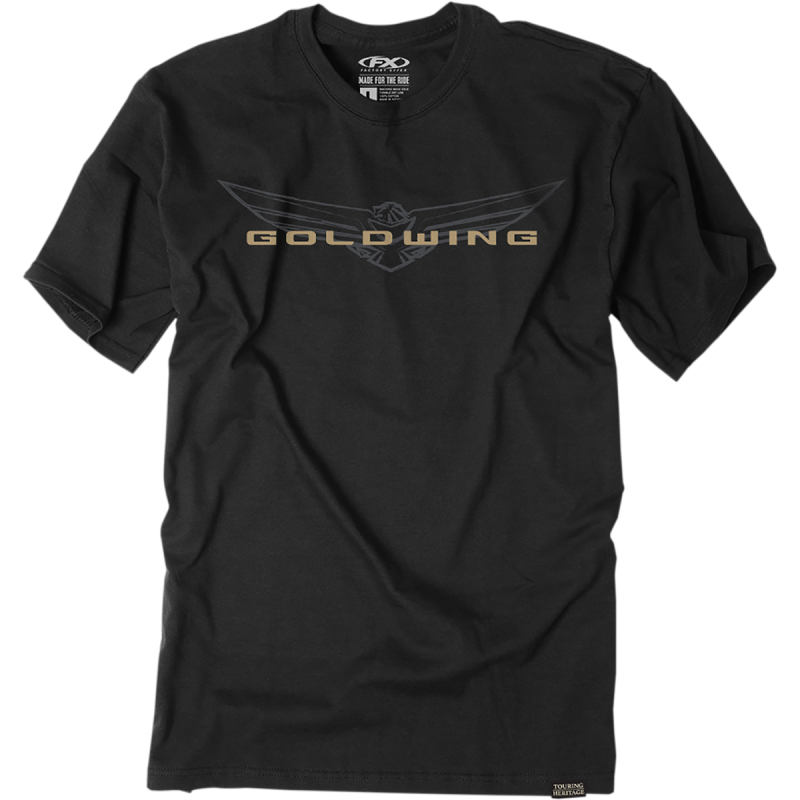 FACTORY EFFEX-APPAREL TEE GOLDWING SKTCH BK MD 25-87812