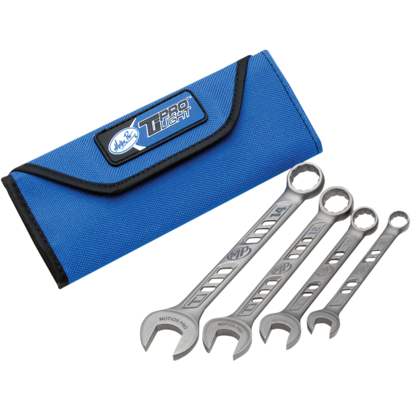 MOTION PRO TIPROLIGHT TITANIUM 4 PC WRENCH SET TOOL 08-0466