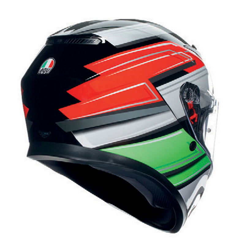 AGV K3 WING BLACK/ITALY XS 2118381001007XS