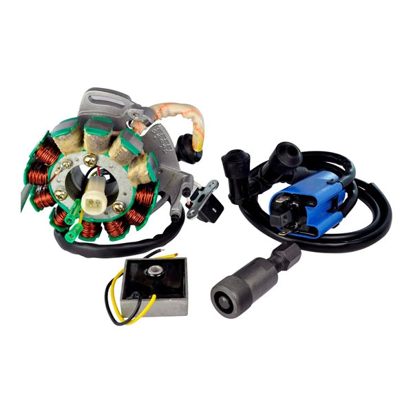 KIMPEX HD STATOR + REGULATOR + IGN COIL + PULLER SF-900-006414