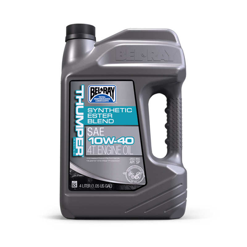 BEL-RAY THUMPER SYN ESTER BLEND 4T 10W-40 (4 X 4 L) 3_01723E_11