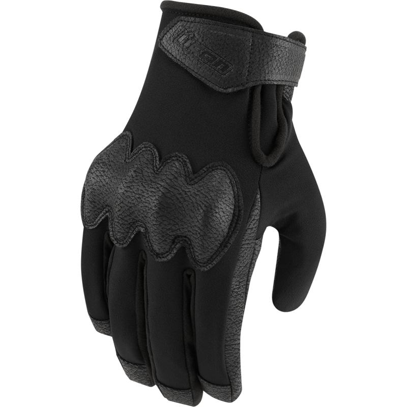 ICON PDX3 CE GLOVE BK LG 3301-4248