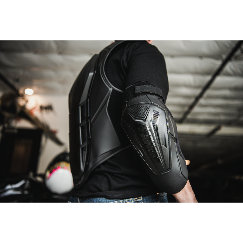 ICON FA3 ELBOW GUARD BK S/M 2706-0207
