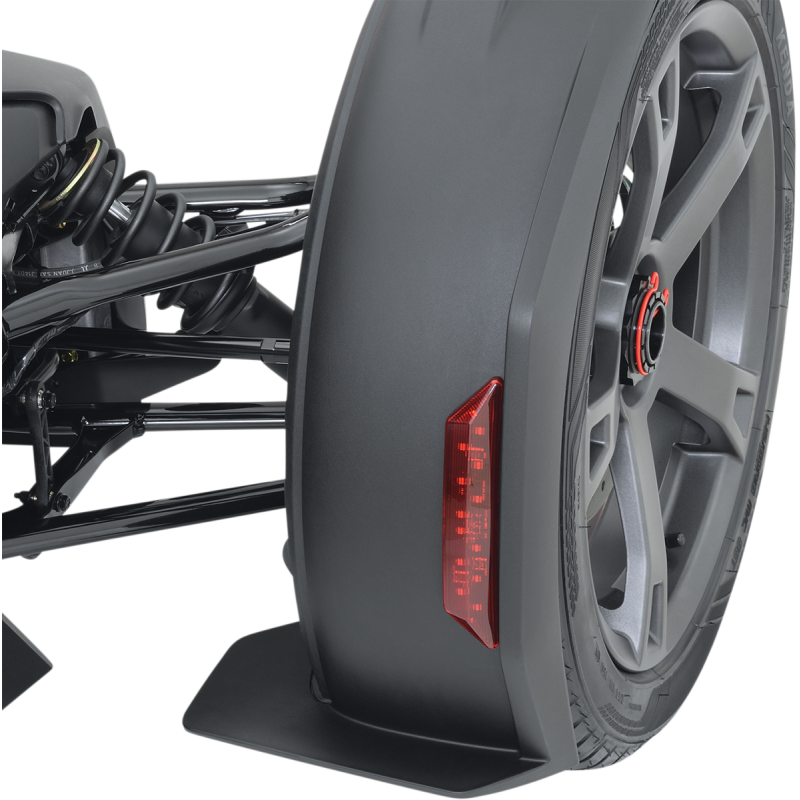 SHOW CHROME REAR FRONT FENDER MARKER LED PR 41-202