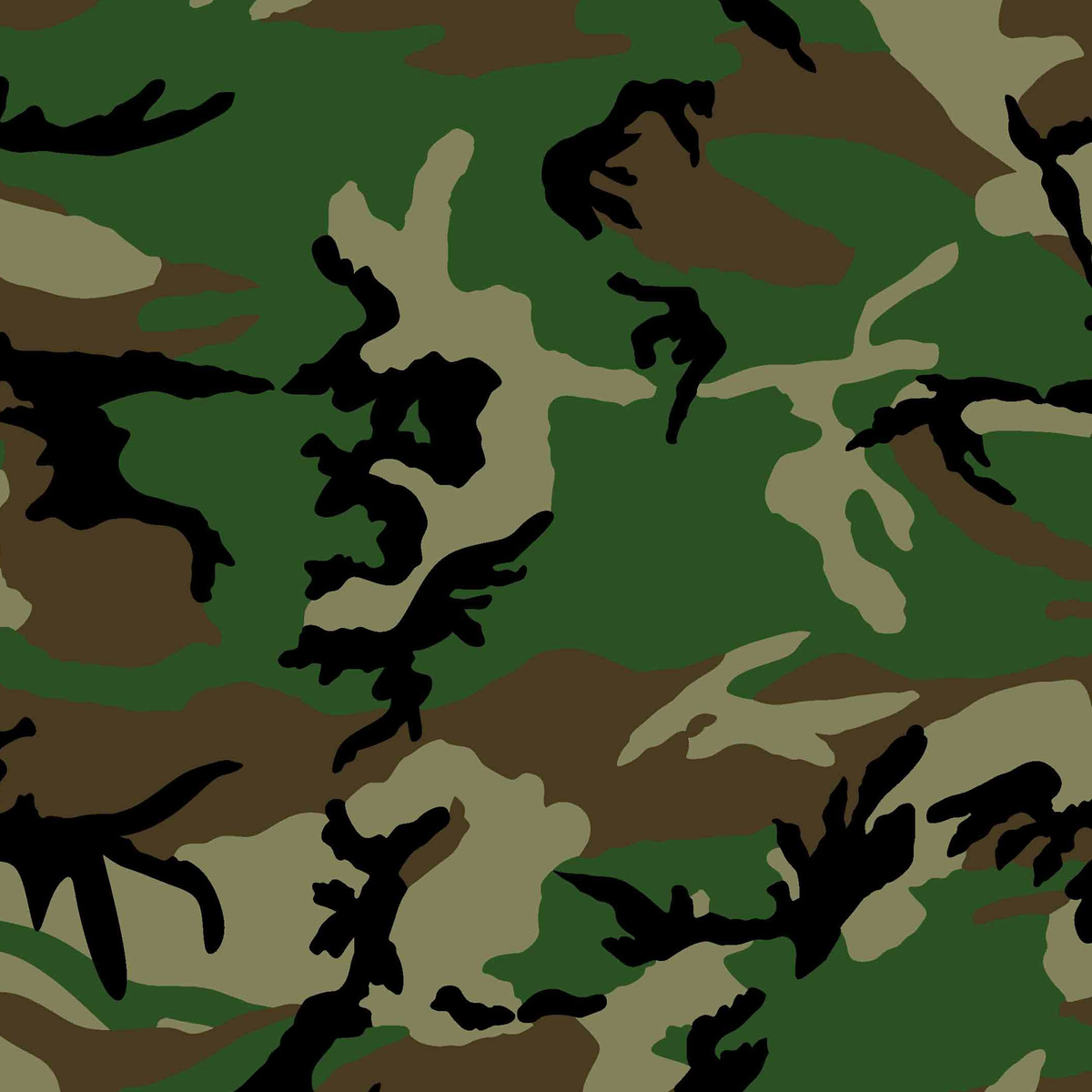 ZAN HEADGEAR BANDANNA CAMO B008