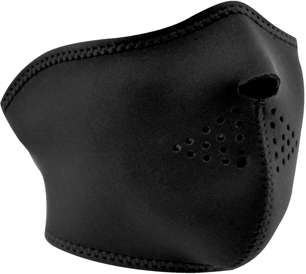 ZAN HEADGEAR HALF MASK BLACK WNFM114H