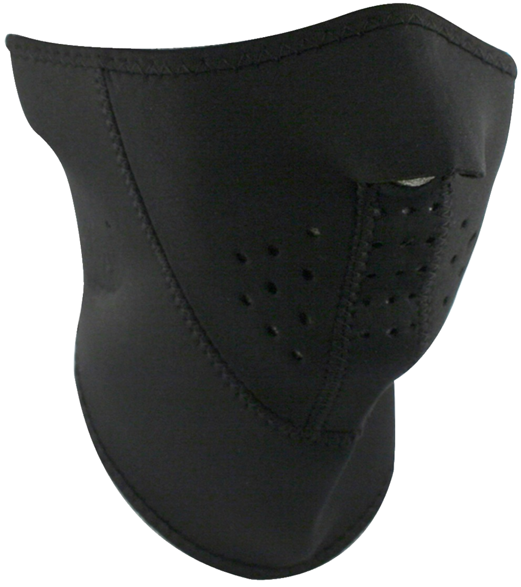 ZAN HEADGEAR HALF MASK 3-PANEL BLACK WNFM114H3