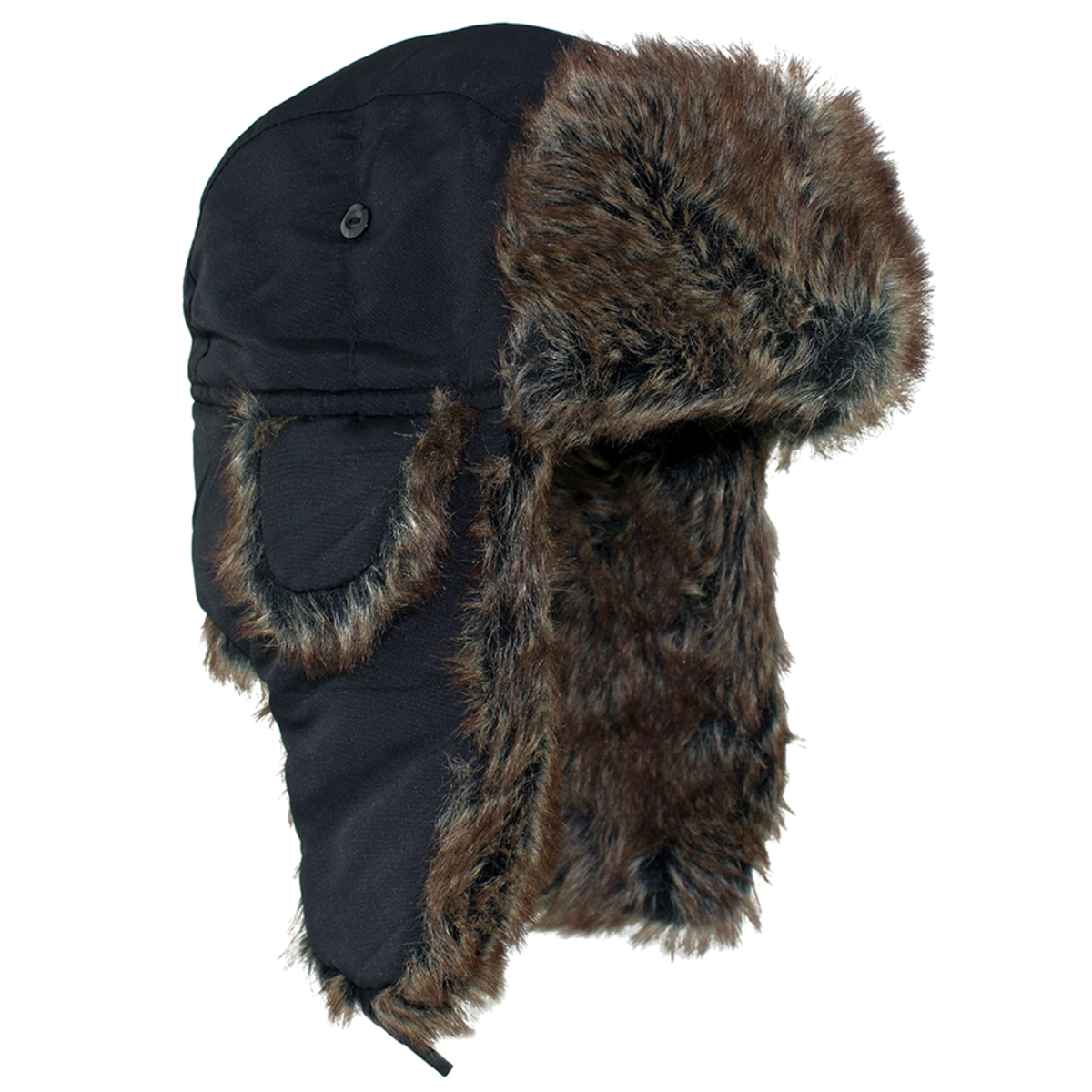 ZAN HEADGEAR ZAN TROOPER HAT - SOLID  BLACK WTH114