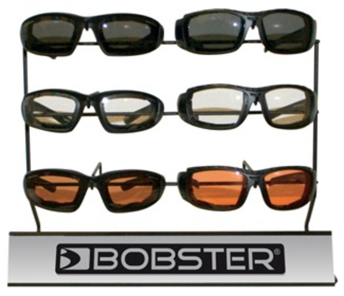 ZAN HEADGEAR BOBSTER 6PC SUNGLASS DISPLAY W/ MIRROR BOBS6
