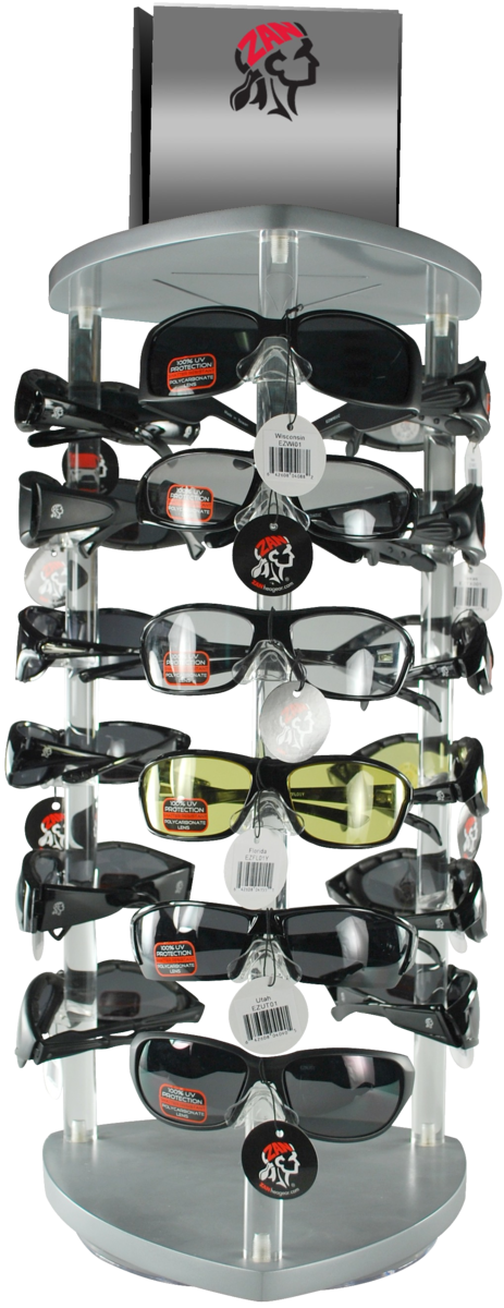 ZAN HEADGEAR ZAN SUNGLASSES PRE-PACK 18PCS MIXED FO EZPP01