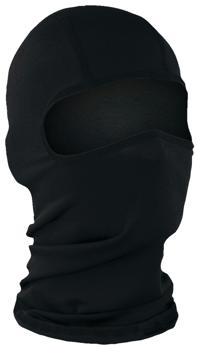 ZAN HEADGEAR BALACLAVA POLYESTER BLACK WBP114