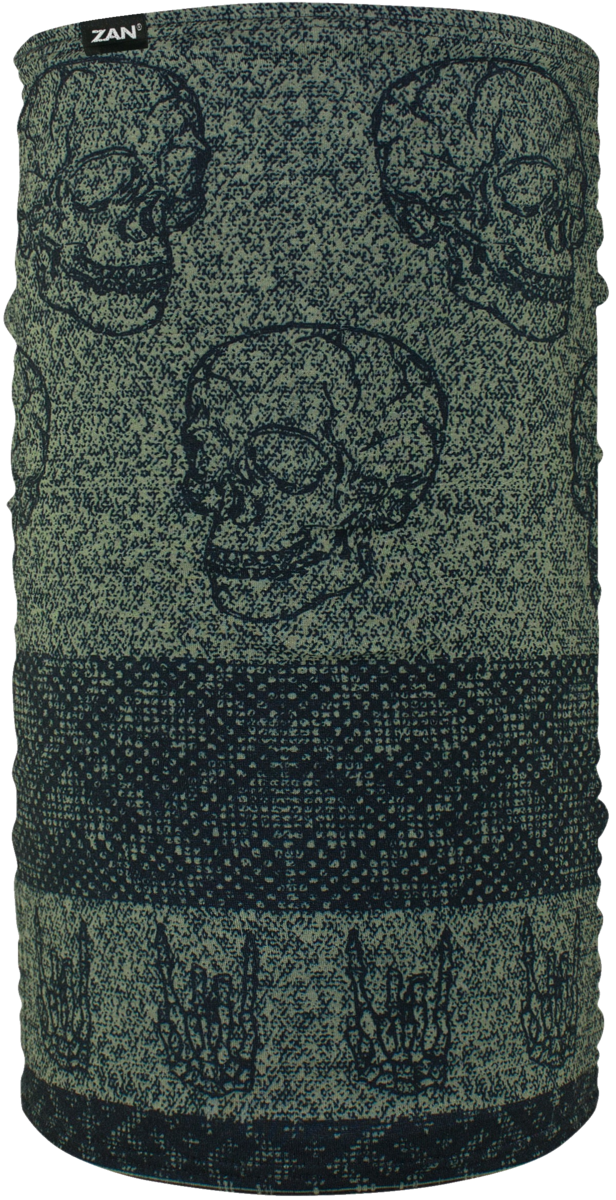 ZAN HEADGEAR MOTLEY TUBE FLEECE LINED SKULL FAIRISL TF123