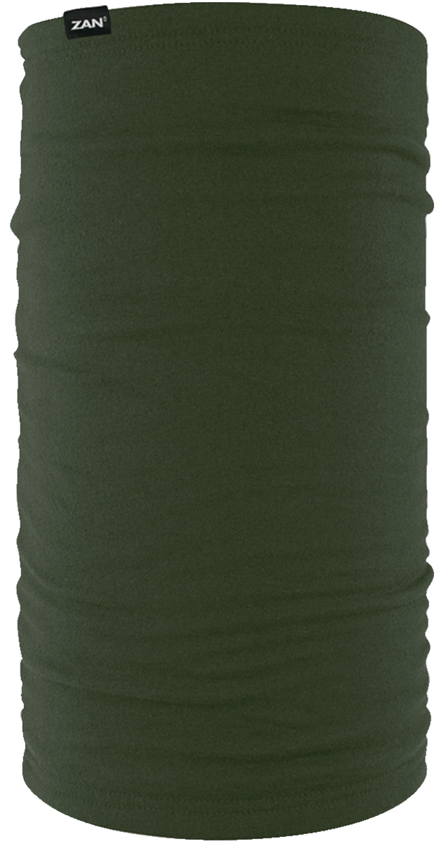 ZAN HEADGEAR MOTLEY TUBE FLEECE LINED OLIVE TF200
